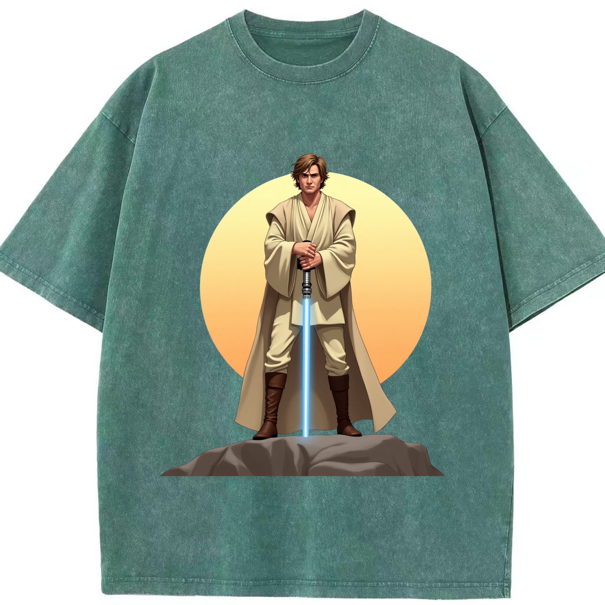 （画像用） スター・ウォーズ Star Wars 綿100% ヴィンテージ風 半袖Tシャツ（フロントプリント）